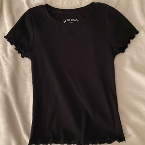 Aeropostale Lettuce Trimmed Shirts